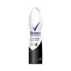 "Rexona" женский дезодорант-спрей "Невидимый, Черное+Белое" 150мл.